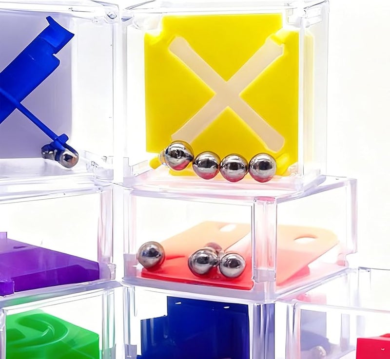 3D Bead Rolling Puzzle Brain Teaser Cube Sensory Maze Toy 15x11 5x4cm For Kids Adults - Image 4